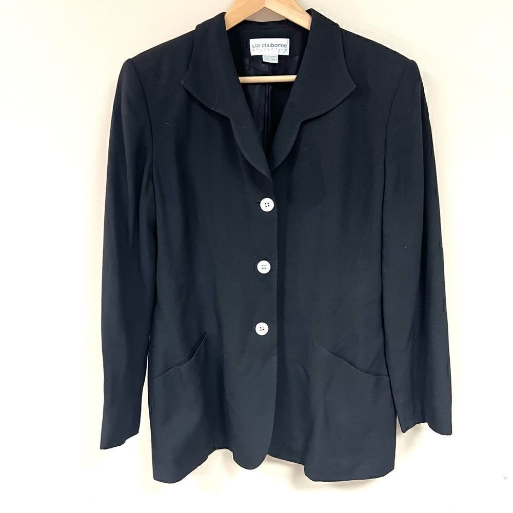 Liz Claiborneblackblazer.Size12